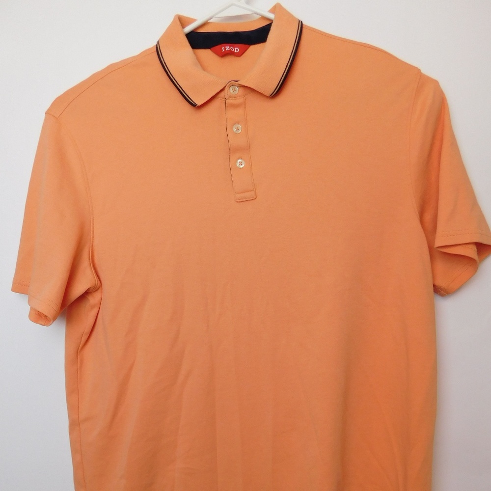 Izod Sour Orange Polo Golf Shirt